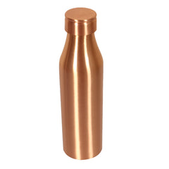 Kuber Industries Copper Plain & Leak Proof Water Bottle For Home, office, Traveling. 1 Ltr (Brown)