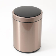 Urbane Home Sensor Dustbin | Round Sensor Dustbin | Touchless Trash Can | Smart Dustbin for Bedroom-Office-Living Room | Automatic Garbage Can | HN-ZY-RG-9L | Rose Gold