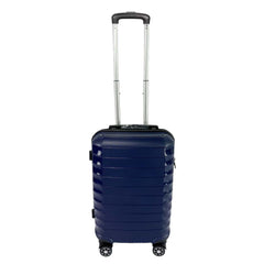 Heart Home 24inch Strong & Lightweight Cabin Trolley Bags with 360 Degree Rotating Wheels | Expandable Carry-On Cabin Luggage Suitcase | Bags for Travelling | PP103024DKBLE-Blue