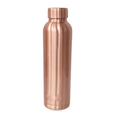 Kuber Industries Copper Water Bottle | BPA Free, Non Toxic | Leakproof, Durable & Lightweight | With Added Health Benefits of Copper | Ergonomic Design & Easy to Clean | Black| 950 ml (Pack Of 5)