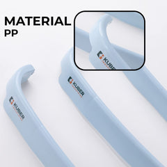 Kuber Industries Towel Hanger for Bathroom | Wall Mounted Cloth Hanger|Multipurpose Cloth & Napkin Holder | Self-Adhesive DIY Installation|Bathroom & Kitchen Organizer | Pack of 6 |Blue