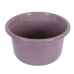 Heart Home Bath Tub | Versatile Utility Gaint Tub | Plastic Bath Tub for Baby | Baby Bathing Tub | Clothes Washing Tub For Bathroom | Feeding Pan Tub | TUB-25 LTR | Brown