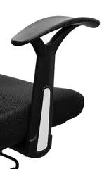 Heart Home ?Set of 2 Ergonomic Chair Handle Armrest Set | Comfort Pressure Relief Pads for Office, Computer and Desk Chairs | Replacement Part Chair Handle | Black