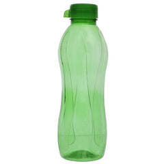 Heart Home Plastic 18 Pieces Aqua Fridge Water Bottle With Lid (1000Ml, Green)- Heart3526