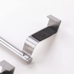Kuber Industries Tissue Paper Holder|Wall Mount Napkin Holder|Multipurpose Cloth & Tissue Paper Holder|Stainless Steel|Easy Installation|Bathroom & Kitchen Organizer|ZT-2078|Set of 2|Grey(Pack of 3)