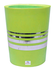 Heart Home Plastic Dustbin, Trashbin, Wastebin For Kitchen, Bathroom, Office Use With Swing Lid, 7 Liter (Green)-47HH0794
