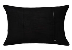 Kuber Industries Disney Mickey Print Silk Special Long Crush Pillow Cover- Set of 2, Black-KUBMART010047