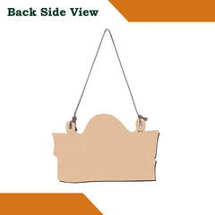 Heart Home Hanging Quote | Welcome Home Quotes | Quotes for Home | Door Quotes for Décor | Front Door Hanging Quotes | Welcome To Our Home Quote | Sky Blue