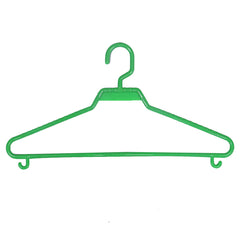 Kuber Industries Classic Hanger Plastic 12 Pieces Hanger Set for Wardrobe (Multi), CTKTC6693