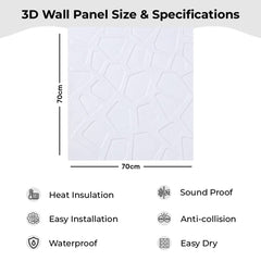 Homestic Soft Wall Sticker for Walls|Quirky Pattern & Self Adhesive Peel Wall Stickers|Easy to Peel, Stick & Remove DIY Wallpaper|Suitable on All Walls|Pack of 5 Sheets,70 cm X 70 cm