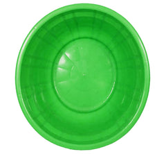 Kuber Industries Leaf Printed 40 Lt. Multipurpose Unbreakable Plastic Tub |Bath Tub|Washing Tub (Green) Round