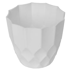 Heart Home Flower Pot | Flower Planter Pots for Indoor | Flower Pots for Outdoor | Pot for Garden & Balcony Flowering | Flower Plants Pot | Barfi Flower Pot | 6 Inch | Pack of 5 | Multi