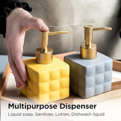 Kuber Industries Liquid Soap Dispenser | Handwash Soap Dispenser | Soap Dispenser for Wash Basin | Shampoo Dispenser Bottle | Bathroom Dispenser Bottle | Pack of 2 | 220 ml | Black