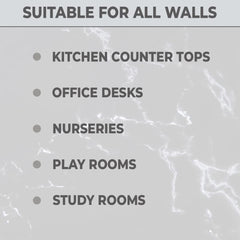 Kuber Industries Marble Design Wall Sticker for Walls|Marble Pattern|Easy to Peel, Stick & Remove DIY Wallpaper|Suitable on All Walls|Set of 2 Rolls,60 cm x 300 cm (Pack of 5)