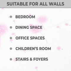 Homestic Foam Brick Pattern 3D Wallpaper for Walls|Soft PE Foam|Easy to Peel, Stick & Remove DIY Wallpaper|Suitable on All Walls|Pack of 5 Sheets, 70 cm X 77 cm
