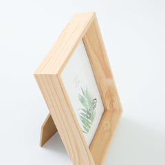 Kuber Industries Photo Frame For Home Décor|Use Horizontal & Vertical|Crystal Clear Glass|Perfect For Home, Office And Shop 10.4x14.2CM-Pack of 4 (Natural)