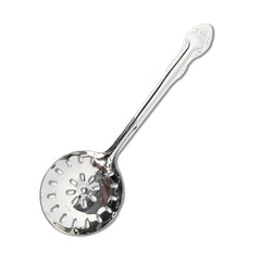 Heart Home Stainless Steel Professional Skimmer|Jhar|Kitchen Utensil Cooking Strainer, (Silver)