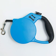 Kuber Industries Pack of 2 Retractable Dog Leash|One Button Break with Safety Lock|Automatic & Non-Slip Handle|Soft Padded Handle for Comfortable Grip|Pet Training & Walking Accessory|Blue