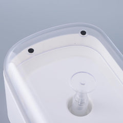 Urbane Home 3 in 1 Bathroom Soap Dispenser 500ml & 300ml | Plastic Soap Dish Holder Drain Tray | Multifunctional| Kitchen Accessories | White |Durable |Handwash Dispenser