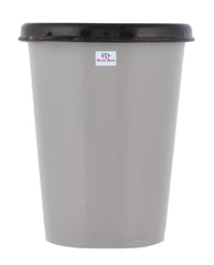 Heart Home Plastic Glass/Tumbler with Lid, 300ml- Set of 6 (Grey)-HS43HEARTH25669