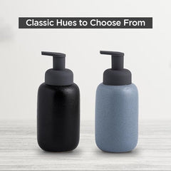Kuber Industries Liquid Soap Dispenser | Handwash Soap Dispenser | Soap Dispenser for Wash Basin | Shampoo Dispenser Bottle | Bathroom Dispenser Bottle | JY00012 | 400 ml | Black