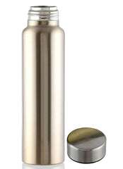 Kuber Industries Eagle Stainless Steel 3 Pieces Fridge Water Bottle/Refrigerator Bottle/Thunder, 1000 ML (Brown)-CTKTC043575