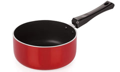 Kuber Industries Anodised Non Stick Tadka Pan, Spice Heating Pan, Mini Fry Pan with Handle- Pack of 2 (Multicolor)-HS40KUBMART23958