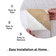 Homestic Soft Wall Sticker for Walls|Quirky Pattern & Self Adhesive Peel Wall Stickers|Easy to Peel, Stick & Remove DIY Wallpaper|Suitable on All Walls|Pack of 5 Sheets,70 cm X 70 cm