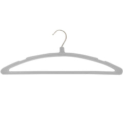 Kuber Industries 18 Piece Plastic Hanger, Grey