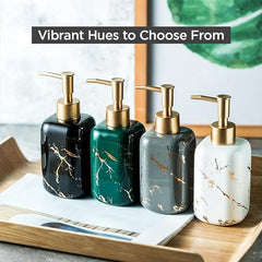Kuber Industries Liquid Soap Dispenser | Handwash Soap Dispenser | Soap Dispenser for Wash Basin | Shampoo Dispenser Bottle | Bathroom Dispenser Bottle | Pack of 6 | 300 ml | Green