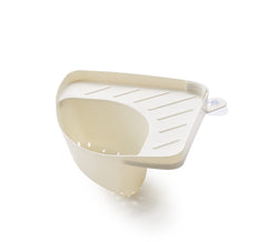 Kuber Industries Pack of 2 Kitchen Sink Stand | Food Strainer Stand for Kitchen | Vegetable-Fruit Drainer Holder | Sink Stopper Shifter for Kitchen | Multipupose Kitchen Sink Stand | TM20002WH | White