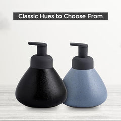 Kuber Industries Liquid Soap Dispenser | Handwash Soap Dispenser | Soap Dispenser for Wash Basin | Shampoo Dispenser Bottle | Bathroom Dispenser Bottle | Pack of 3 | JY00019 | 360 ml | Black