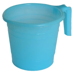 Heart Home Plastic Bathroom Mug, 2 Litre- Pack of 4 (Blue)-50HH0859