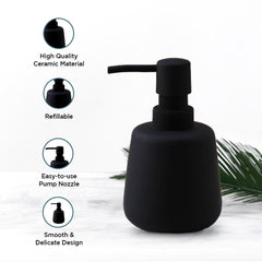 Kuber Industries Liquid Soap Dispenser | Handwash Soap Dispenser | Soap Dispenser for Wash Basin| Bathroom Dispenser Bottle | 15 Piece | Pack of 5 | 260 ml | JY00159PK | Pink