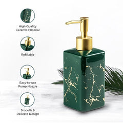 Kuber Industries Liquid Soap Dispenser | Handwash Soap Dispenser | Soap Dispenser for Wash Basin | Shampoo Dispenser Bottle | Bathroom Dispenser Bottle | Pack of 2 | ZX032GY | 320 ml | Gray