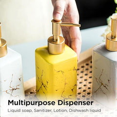 Kuber Industries Liquid Soap Dispenser | Handwash Soap Dispenser | Soap Dispenser for Wash Basin | Shampoo Dispenser Bottle | Bathroom Dispenser Bottle | Pack of 4 | 320 ml | Green