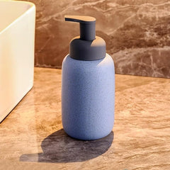 Kuber Industries Liquid Soap Dispenser | Handwash Soap Dispenser | Soap Dispenser for Wash Basin | Shampoo Dispenser Bottle | Bathroom Dispenser Bottle | Pack of 6 | JY00011 | 400 ml | Blue