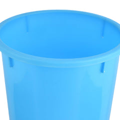 Heart Home Dustbin|Open Dustbin|Plastic Garbage Dustbin|Dustbin for Kitchen|Dustbin for Bathroom|Office Dustbin|Plain Sada Dustbin|5 LTR|Light Blue
