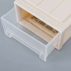 Kuber Industries Large Drawer/Cabinet Box|Plastic Desk Orgnizer|Storage Organizer For Cosmetic, Stationery,Small Items|Pink|