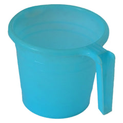 Heart Home Plastic Bathroom Mug, 2 Litre- Pack of 4 (Blue)-50HH0859