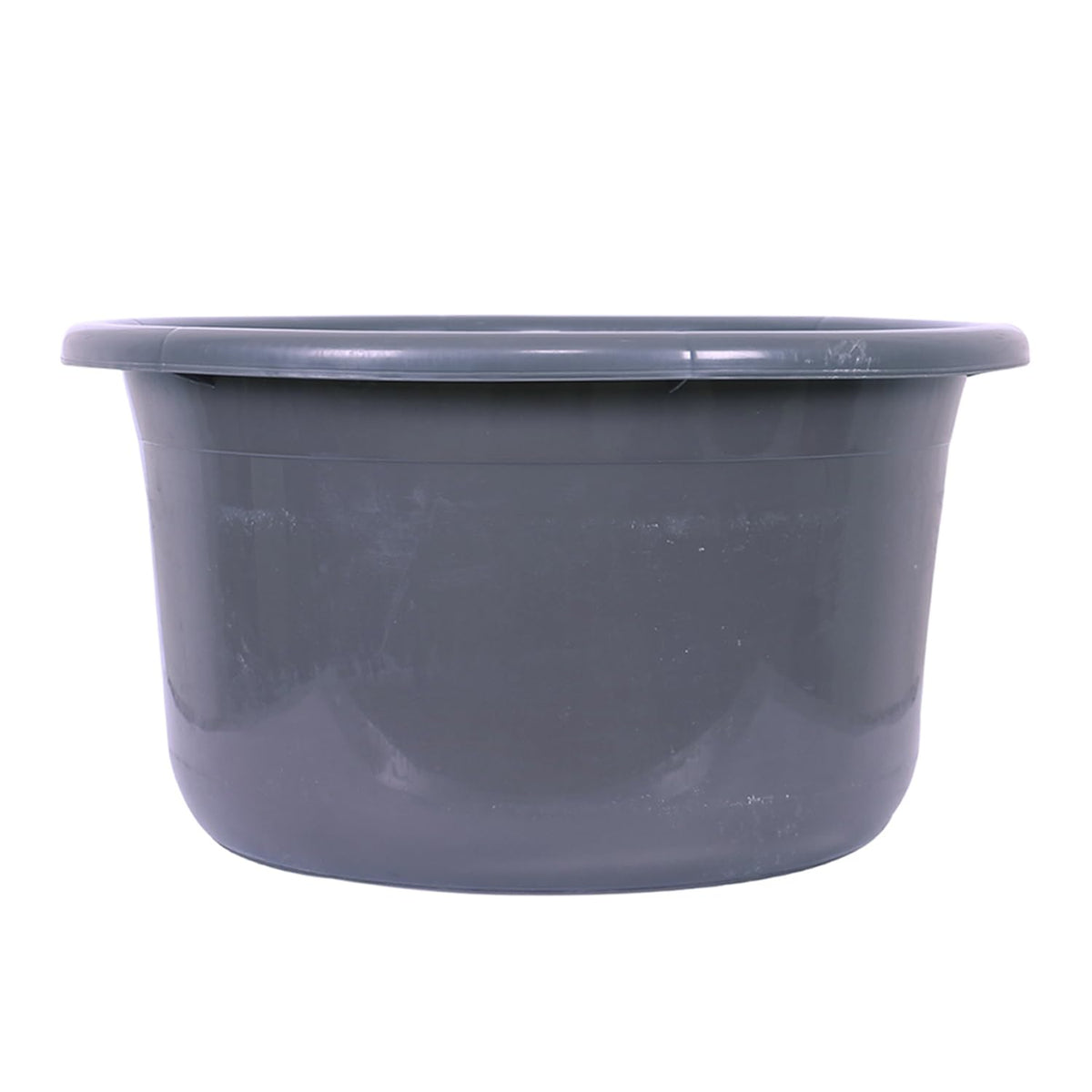 Heart Home Bath Tub | Versatile Utility Gaint Tub | Plastic Bath Tub for Baby | Baby Bathing Tub | Clothes Washing Tub For Bathroom | Feeding Pan Tub | TUB-25 LTR | Gray