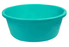 Heart Home 2 Pieces Unbreakable Plastic Multipurpose Bath Tub/Washing Tub 40 LTR (Green) - HEART4317