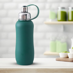 Heart Home Vacuum Insulated Water Bottle| Stainless Steel Sipper Water Bottle | Hot & Cold Water Bottle | Leakproof, BPA Free, Rustproof | 750 ML | Green