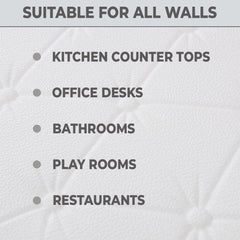 Kuber Industries Soft Wall Sticker for Walls | Quirky Pattern & Self Adhesive Peel Wall Stickers | Easy to Peel, Stick & Remove DIY Wallpaper | Suitable on All Walls | Pack of 2 sheets,35 cm X 70 cm