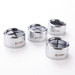 Kuber Industries Cloth Hanger|Wall Mounted Towel Hanger|Multipurpose Cloth & Towel Holder|ABC + PVC Material|Easy Installation|Waterproof|77019|Pack of 24|Black