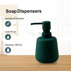 Kuber Industries Liquid Soap Dispenser | Handwash Soap Dispenser | Soap Dispenser for Wash Basin | Shampoo Dispenser Bottle | Bathroom Dispenser Bottle | Pack of 3 | JY00159PK | 260 ml | Pink