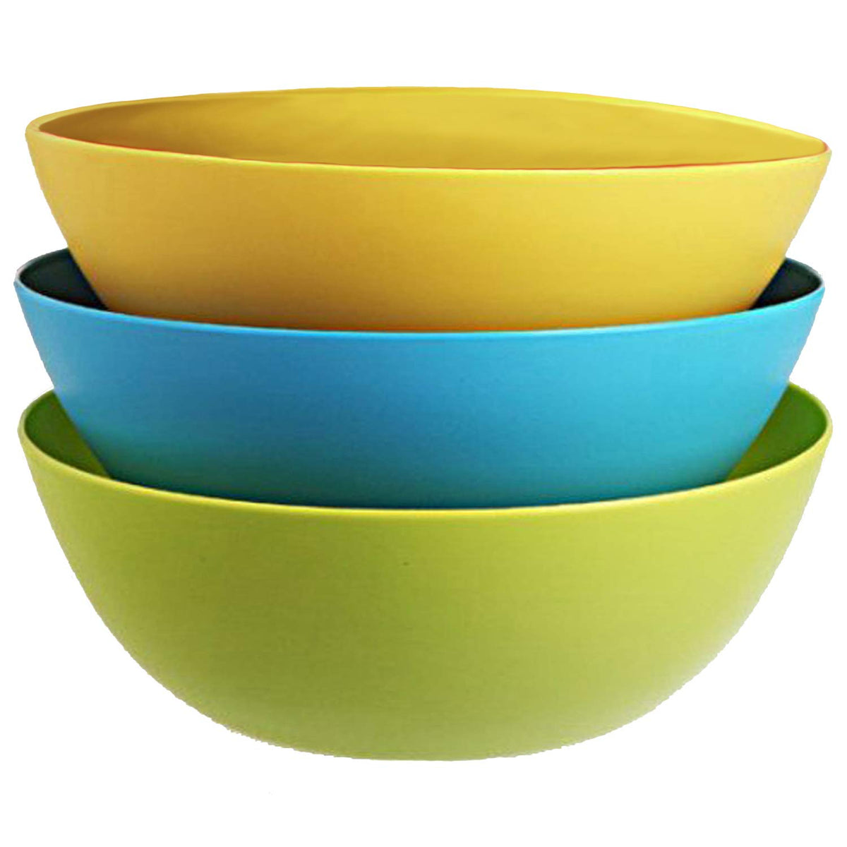 Heart Home CTHH016446 Plastic Microwave Safe Mixing Bowl Set (Multicolour, 500 ml) 3 Pieces