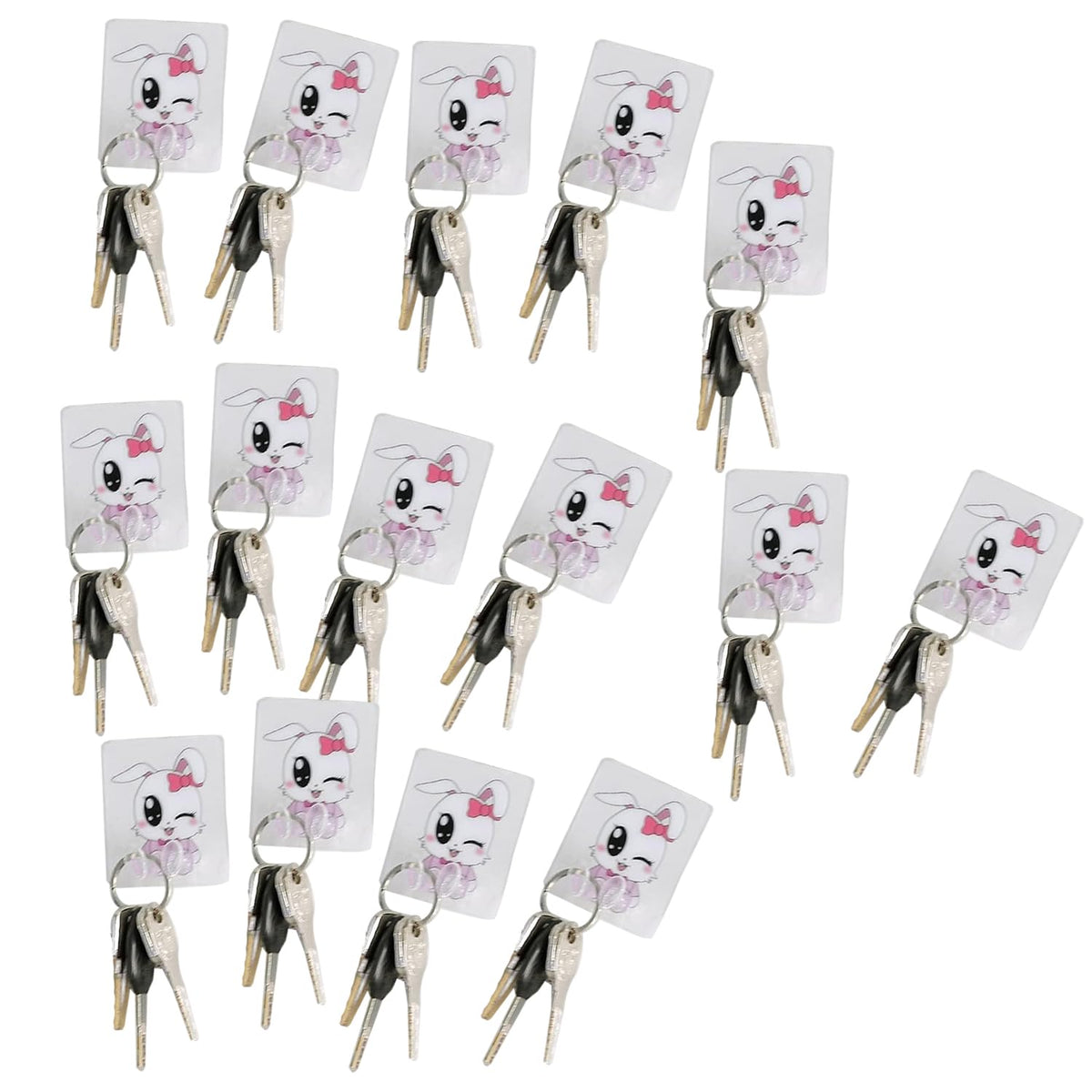 Homestic Pack of 30 Hooks for Wall|Superior Quality ABS|Durable & Rust-Proof|Easy to Install Self Adhesive Hook|Multipurpose Hooks for Bathroom, Kitchen||KR-16|Transparent