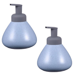 Kuber Industries Liquid Soap Dispenser | Handwash Soap Dispenser | Soap Dispenser for Wash Basin | Shampoo Dispenser Bottle | Bathroom Dispenser Bottle | Pack of 2 | JY00018 | 360 ml | Blue