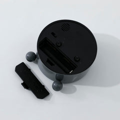 Heart Home Timer Alarm Clock for Students & Heavy Sleepers | Study Table Watch for Kids Bedroom and Living Room | Dark Grey